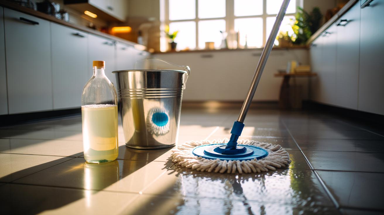 Make Floors Shine with Vinegar: How this natural solution cleans grime in 2 minutes